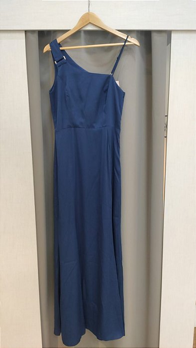 Vestido crepe acetinado fivela - ANA HICKMANN :)