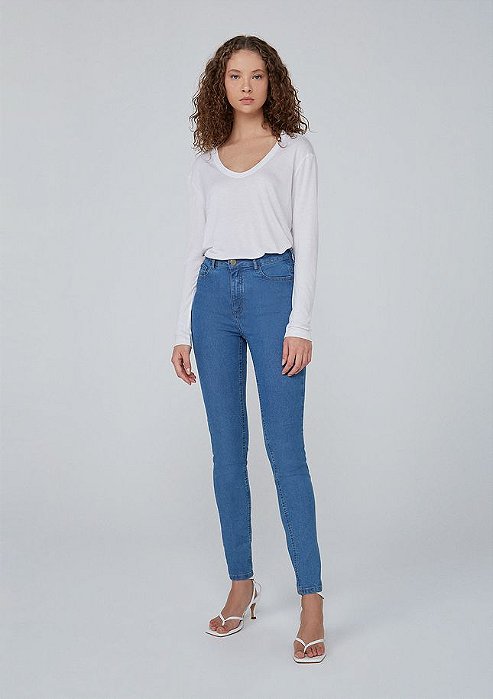 Calça Super Skinny DZARM Em Jeans Com Elastano :)