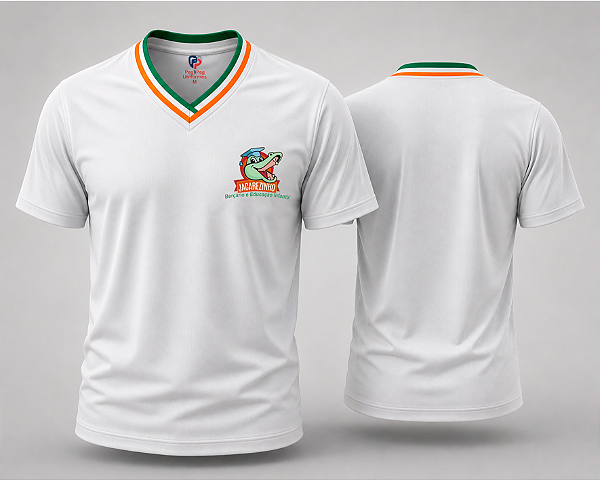 Camiseta Manga Curta Jacarezinho