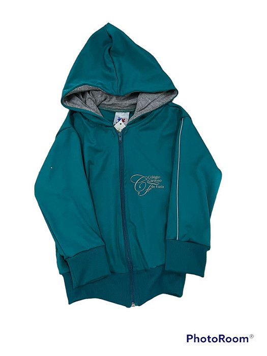 Blusão Ziper Moleton Cardoso de Faria