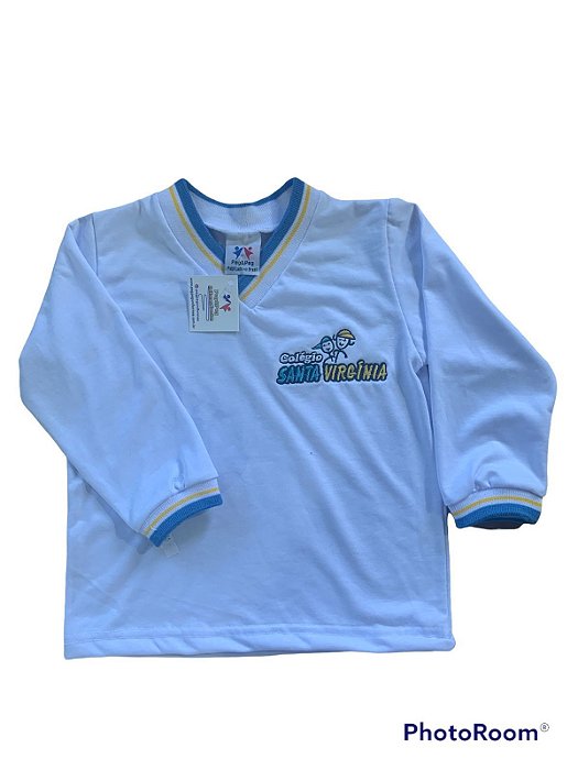 Camiseta Manga Longa Colegio Santa Virginia