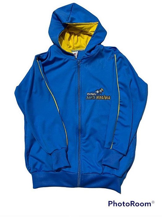 BLUSÃO HELANCA Ziper Colegio Santa Virginia