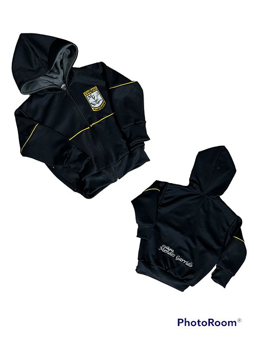 BLUSÃO Ziper Helanca Colegio Mendes Garrido