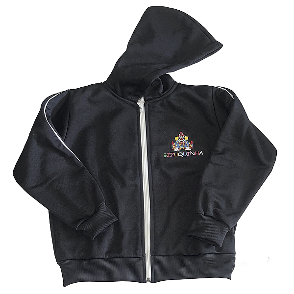blusao Ziper Felpado Bizuquinha