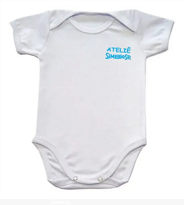 Body Manga curta Ateliê simbiose