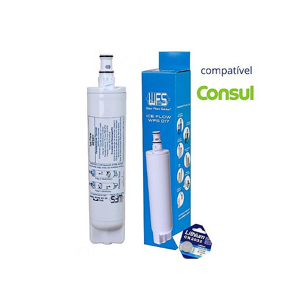 Refil Filtro Compatível Consul CPB34, CPB35, CPB36, CPC30, CPC31 - WFS