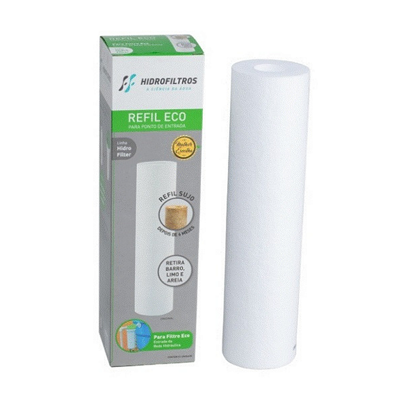 Refil  PP 25 micra para Filtro Caixa de Água 9,3/4 - Eco Hidrofiltros