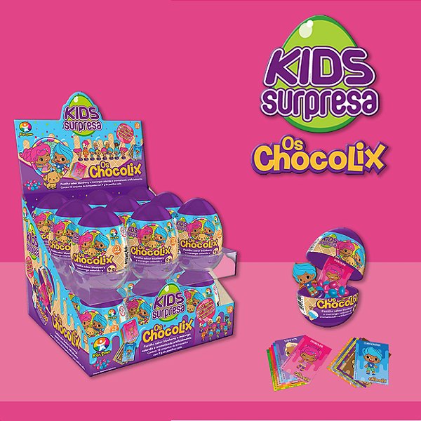 Kids Surpresa Eggs Chocolix