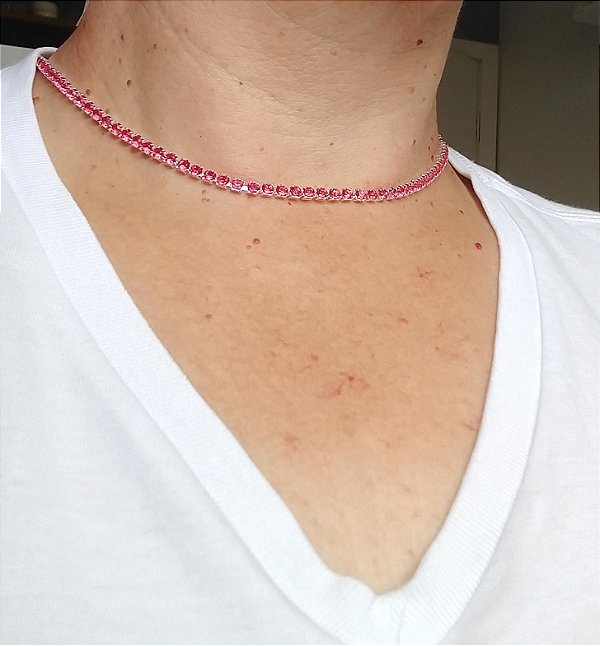 CHOKER PINK