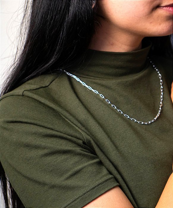 GARGANTILHA CARTIER BANHADA EM PRATA