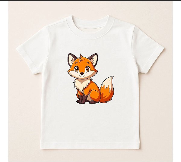 Camiseta Infantil Raposa