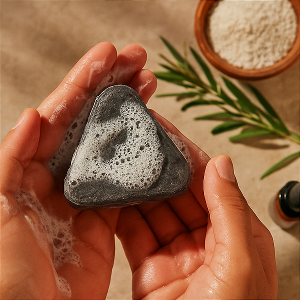 Sabonete Facial Carvão Detox - Peles oleosas e acneicas