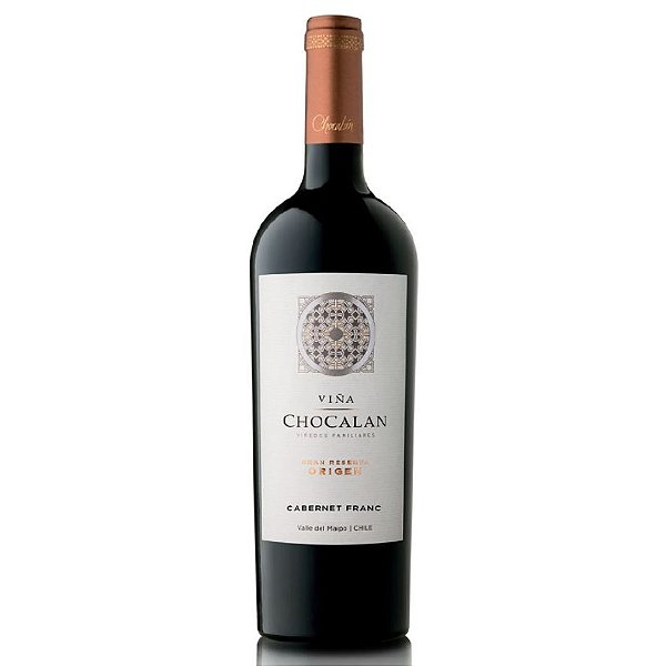 Vinho Chocalan Origen - Cabernet Franc, Grand Reserva - Valle del Maipo, Chile, 2021