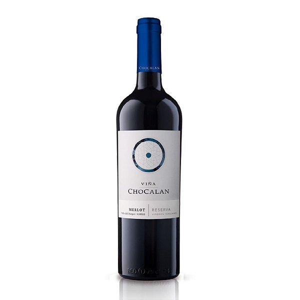 Vinho Chocalan Merlot- Tinto, Reserva - Valle del Maipo, Chile, 2022