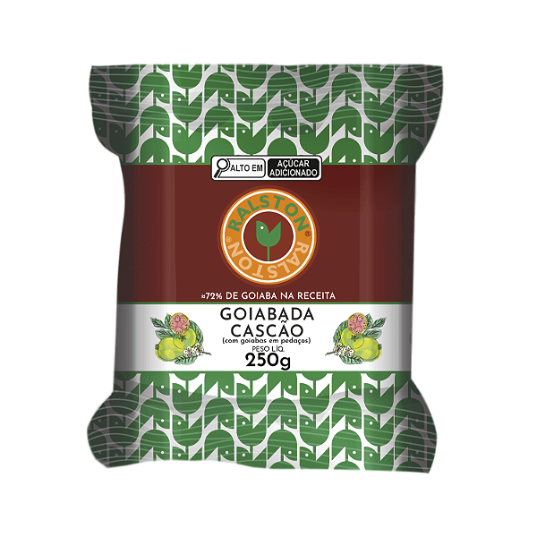 Goiabada Cascão 250g em Barra - Ralston
