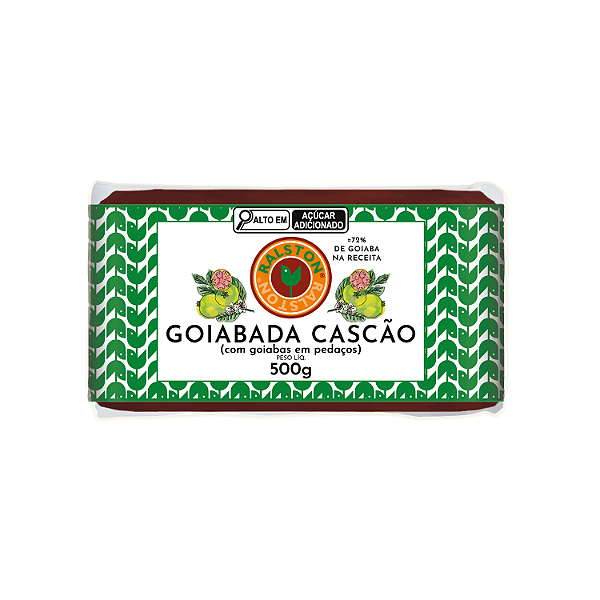 Goiabada Cascão 500g em Barra - Ralston