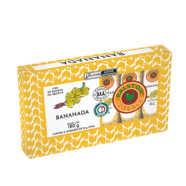 Display com 6x Bananada 30g - Ralston