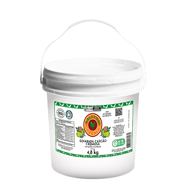 Goiabada Cascão Cremosa em Balde 4,8kg - Ralston