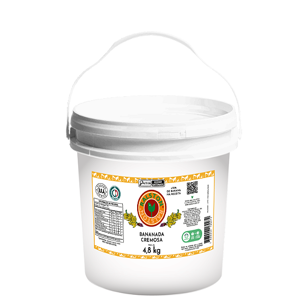 Bananada Cremosa em Balde 4,8kg - Ralston