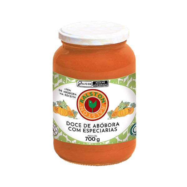 Doce de Abóbora com Especiarias 700g - Ralston
