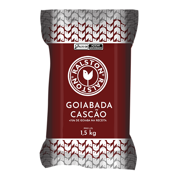 Goiabada Cascão 1,5kg em Barra - Ralston