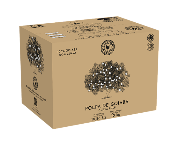 Polpa em Saco Asséptico de Goiaba 0,5 mm 10 kg - Ralston