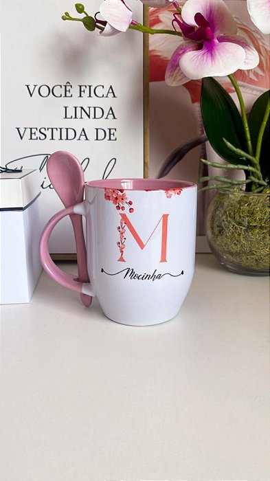 Caneca com Colher