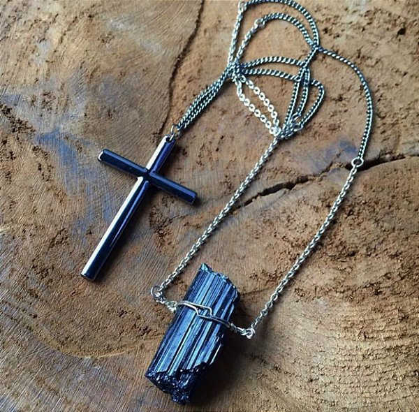 Escapulário Turmalina Negra