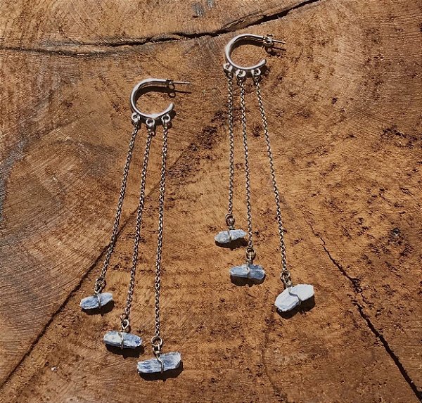 Brinco Lápis-lazúli