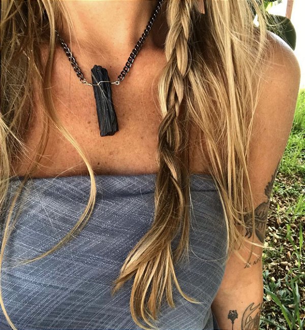 Colar Turmalina Negra