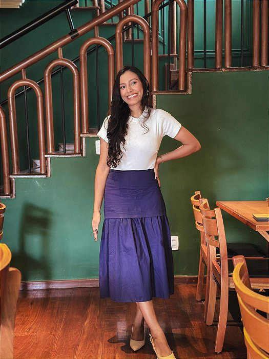 Saia Marina – Azul Marinho