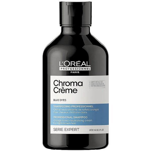 Shampoo para Correção de Cor Loreal Professionnel Chroma Crème Blue Dyes 300ml