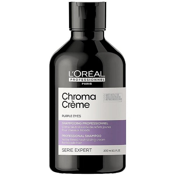 Shampoo para Correção de Cor Loreal Professionnel Chroma Crème Purple Dyes 300ml