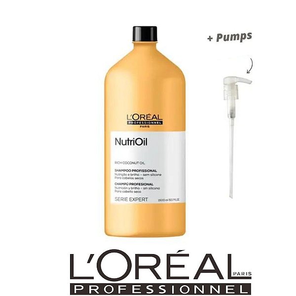 Shampoo Loreal Professionnel Serie Expert NutriOil 1500ml - Kosmeticos -  Maquiagem, Shampoo e Tratamento Capilar