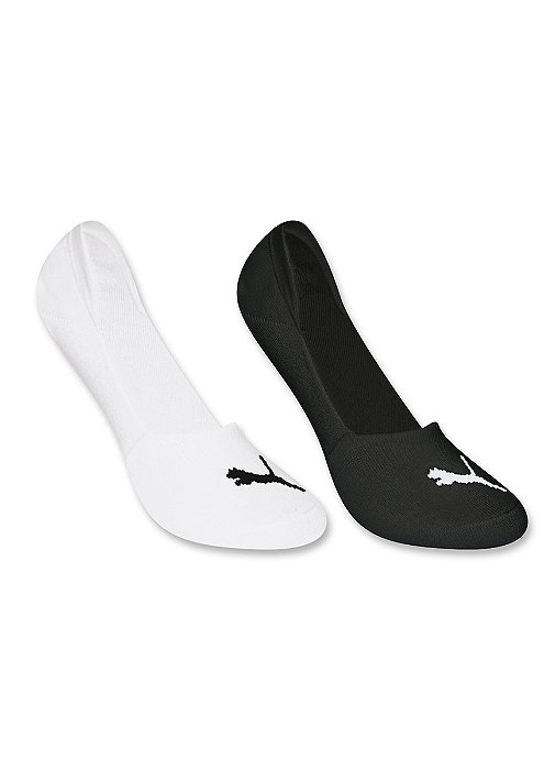 Kit 2 Meias Puma Sapatilha Invisível Feminina