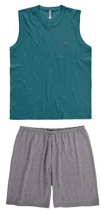 Pijama Masculino Verde Regata - Malwee Liberta