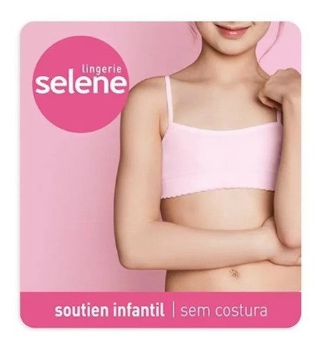Sutiã infantil chocolate - Selene