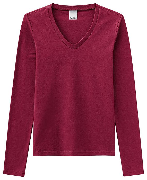 Blusa Feminina Manga Longa Cotton Light Malwee