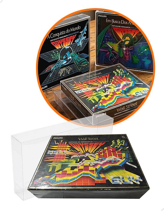 (1un) Games-25 (0,30mm) Caixa Protetora para CaixaBox Case Odyssey Estratégico Série Estratégica