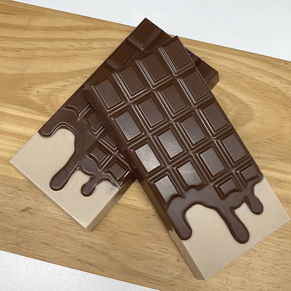 Forma para Chocolate com Silicone Barra Derretida 260g Ref. 9909 BWB