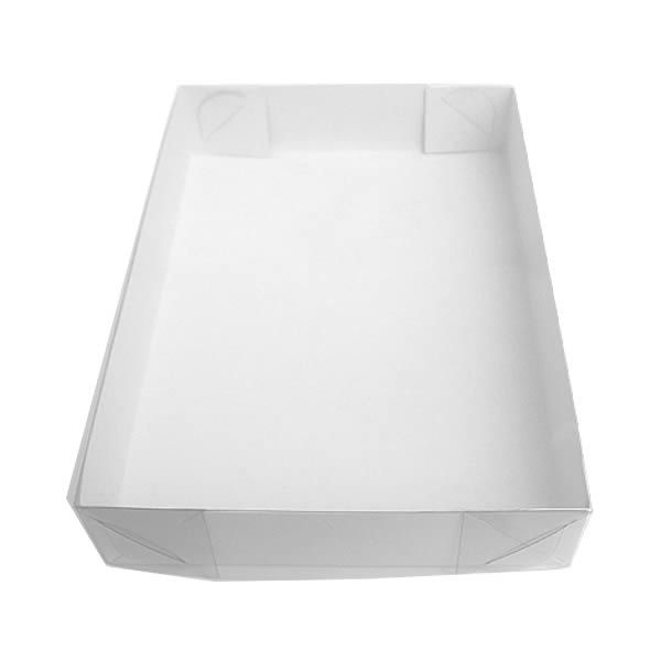 Caixa de Acetato TRP-125 (16x10.5x1.5 cm) (25un) Caixa para Embalagem Acetato e Papel