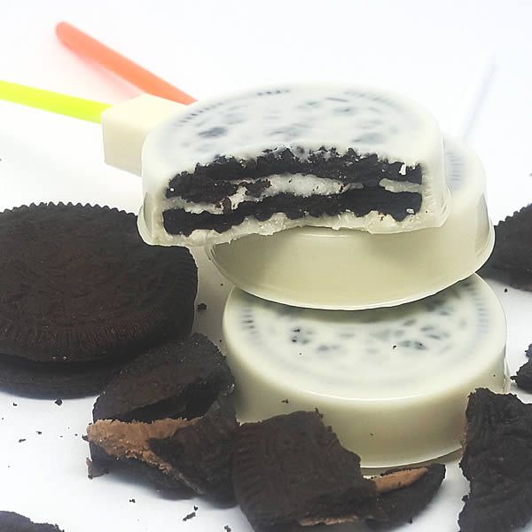 Forma para Chocolate Pirulito Tipo Oreo 21g Forma Simples Ref. 9593 BWB 5unids