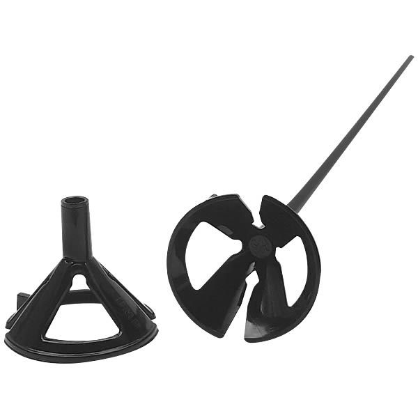 Suporte para Bexiga Pega Balão Preto Sólido Ref. 76 BWB 10unid