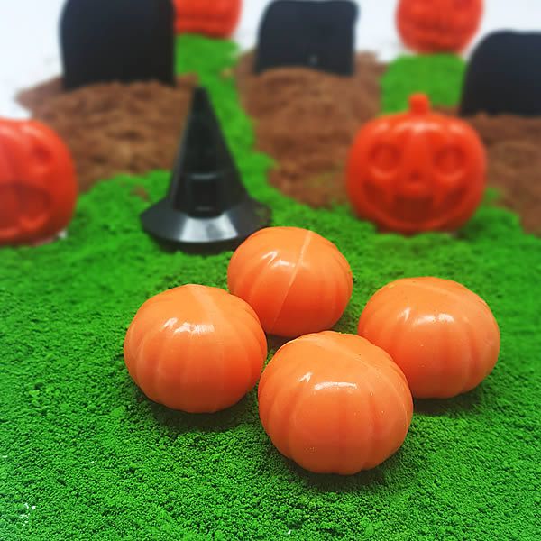 Forma para Chocolate com Silicone Abóbora Especial Halloween 4g Ref. 9644 BWB 1unid