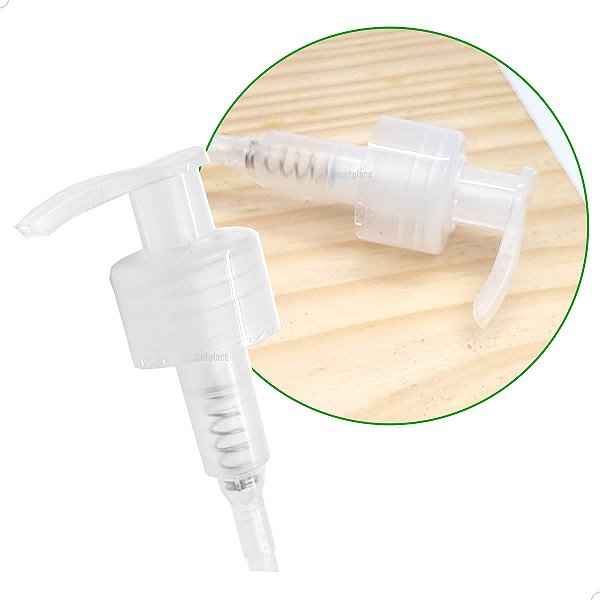 Válvula Pump Bico de Pato NATURAL rosca 28mm R28/410 (10un) (CH/WK/NAT28) Válvula Jato