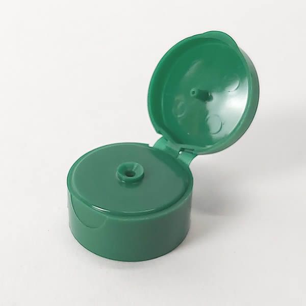(Tpa30 Verde Escuro Flip-Top) Tampa Flip Top para Bisnaga Plástica 30g e 60g (25pçs)