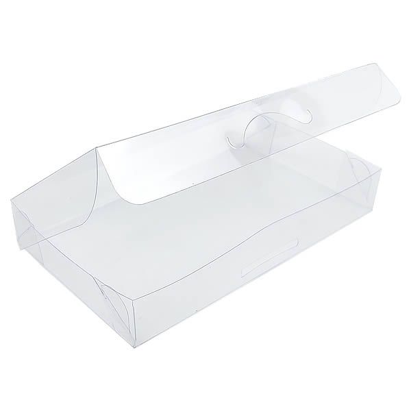 25 Caixa de Acetato PX-20 (20x6,5x2,5 cm) Embalagem de Plástico Transparente