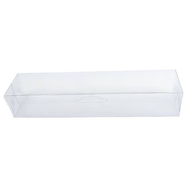 100 Caixa de Acetato PX-25 (24,5x5,5x4,5 cm) Embalagem de Plástico Transparente