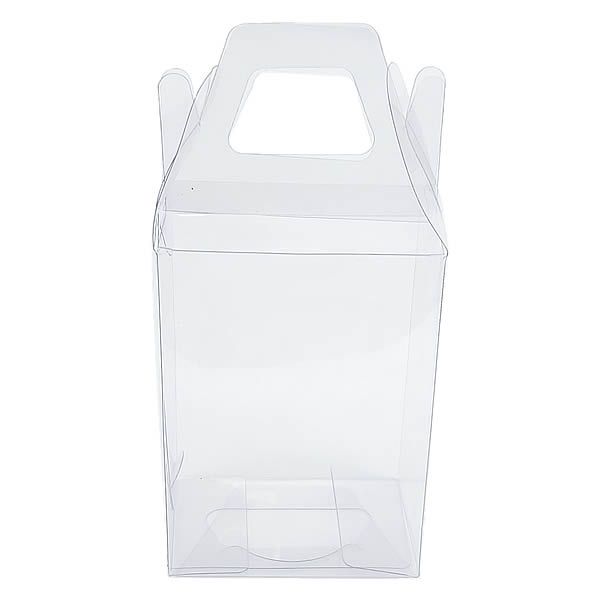 50 Caixa de Acetato PX-27 (7x6,5x9 cm) Caixa Maleta Embalagem de Plástico Transparente