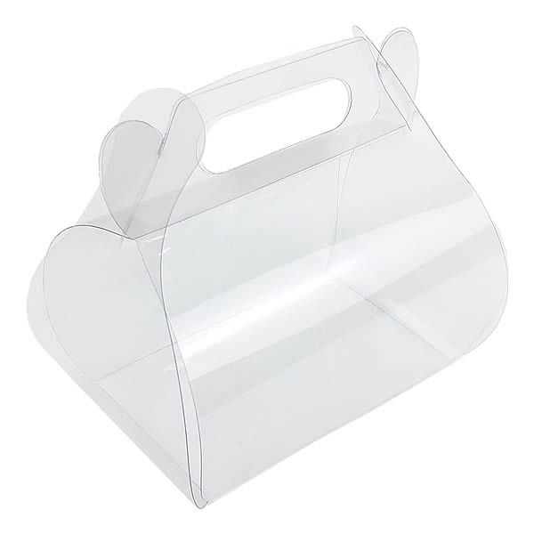 25 Caixa de Acetato PX-60 (9,5x6x7,5 cm) Embalagem de Plástico Transparente, Caixa para Embalagem, Caixa de Plástico
